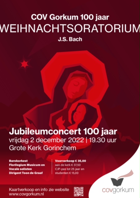 Foto van een poster van het Weihnachtsoratorium