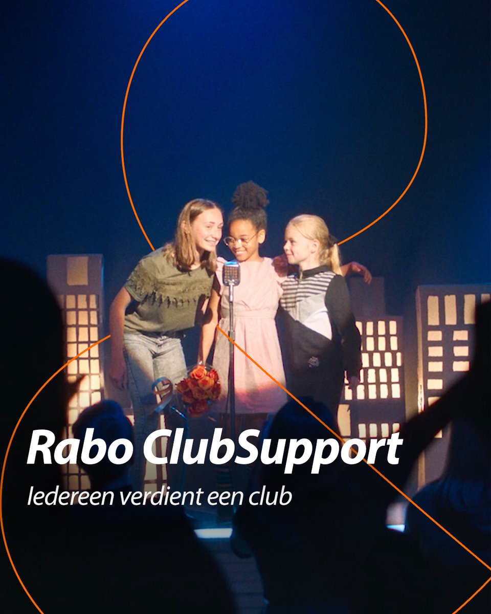 Foto van een poster van de Rabo Clubsupport