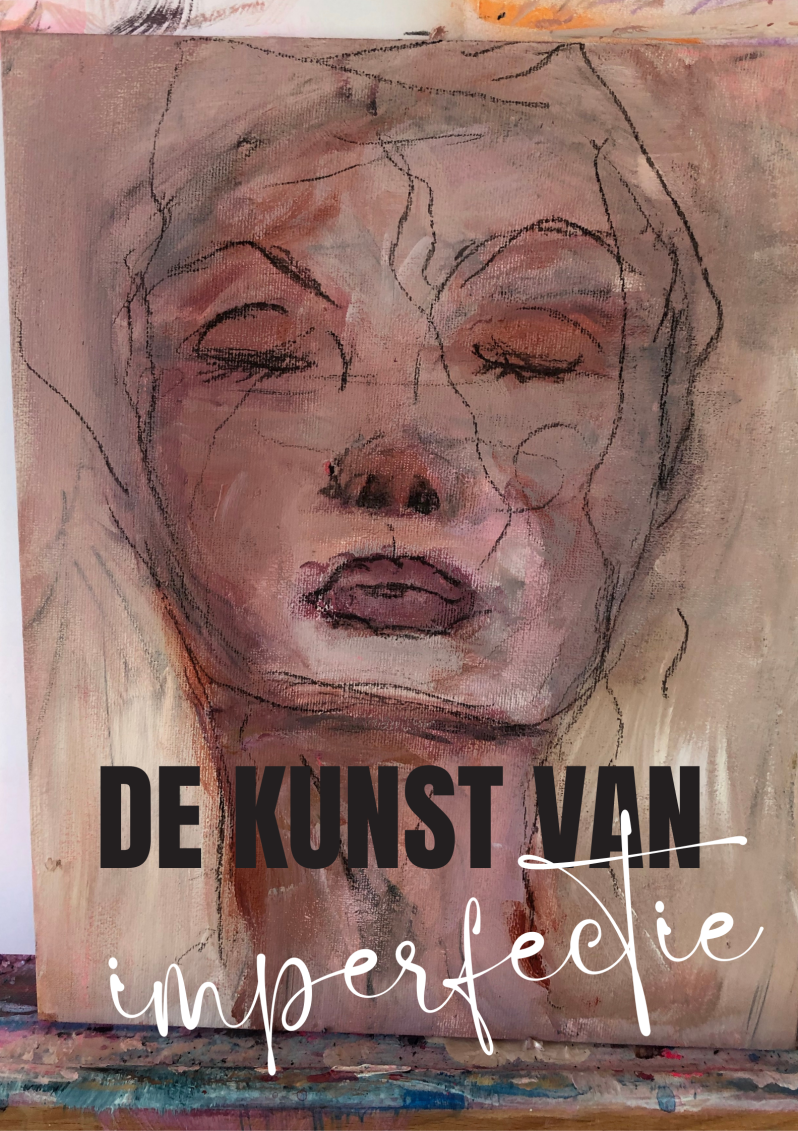 Foto een poster van de Kunst van Imperfectie