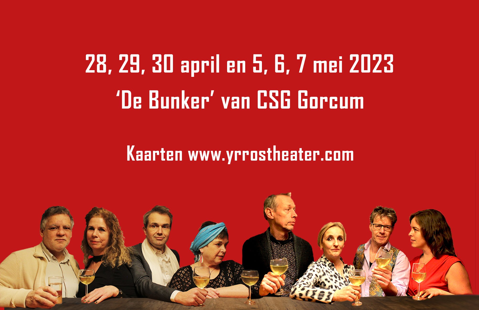 Poster van theatervoorstelling Yrros.