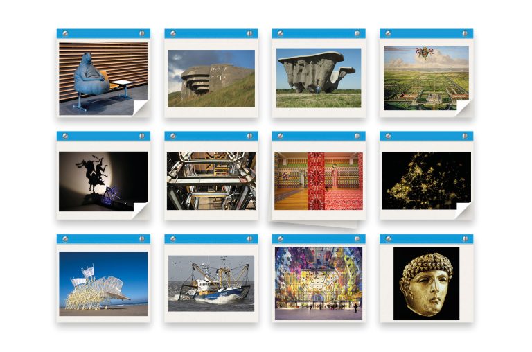 afbeelding van homepagina digitale scheurkalender Zuid-Holland