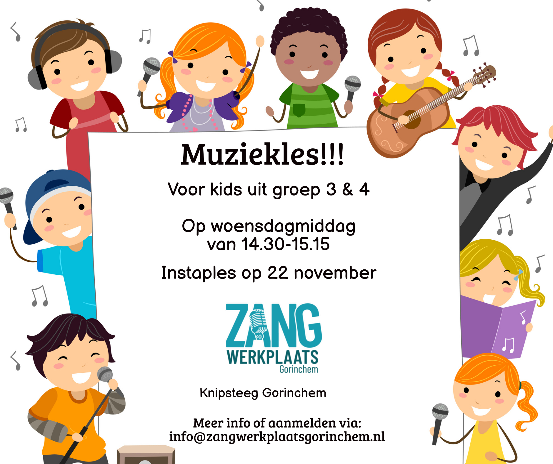 Open les bij Zangwerkplaats Gorinchem