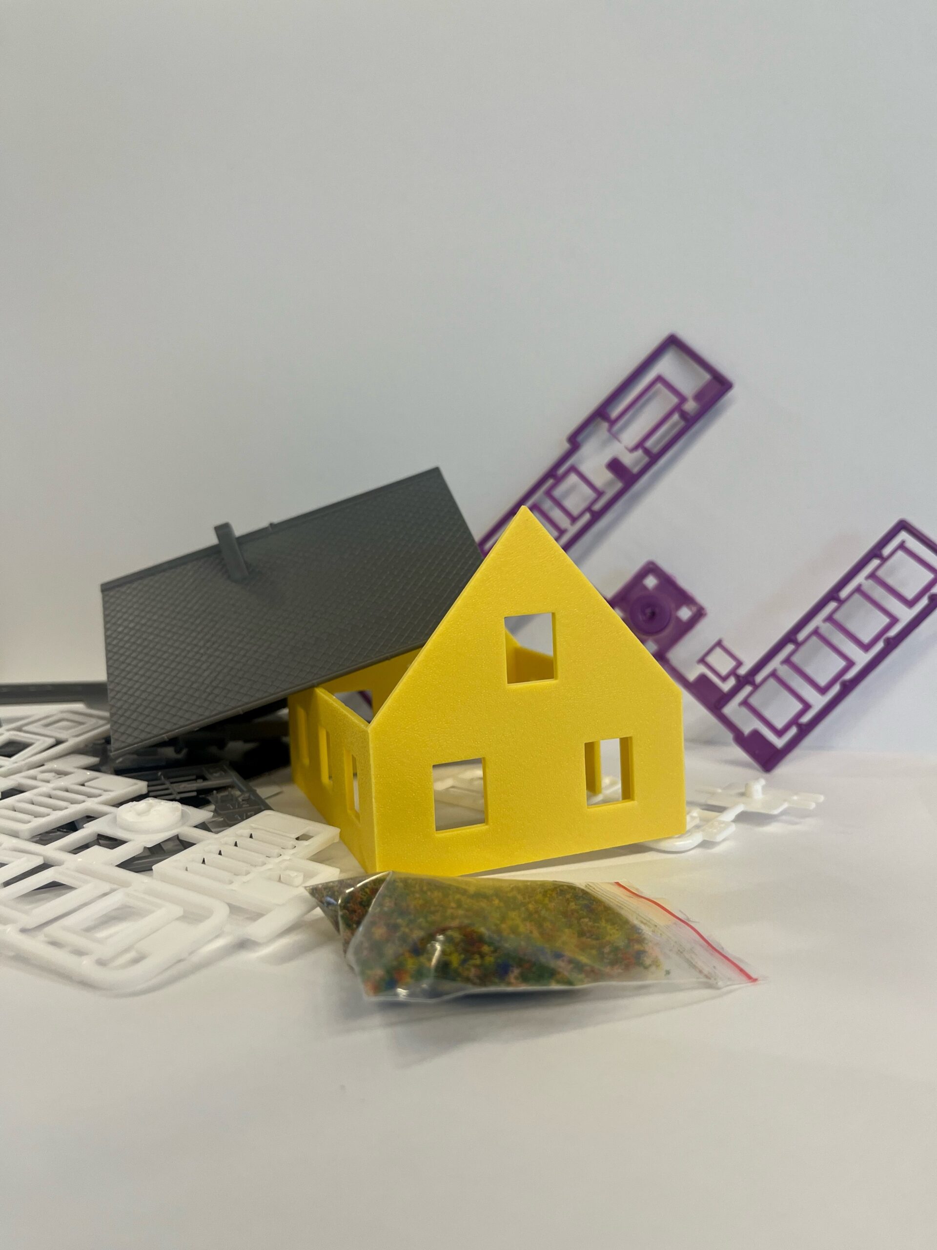 Miniatuur huis bouwen!