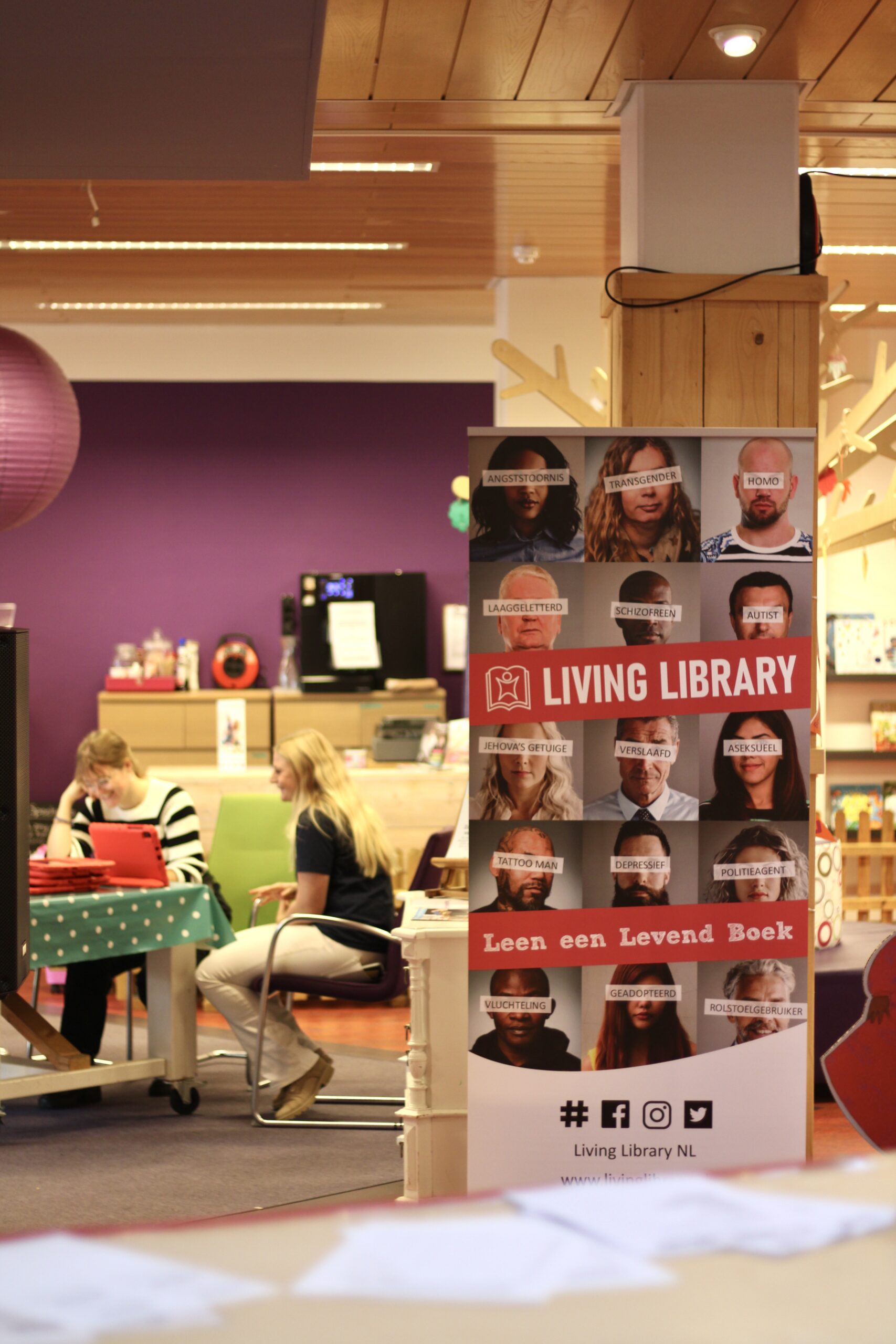Living Library: in gesprek met levende boeken