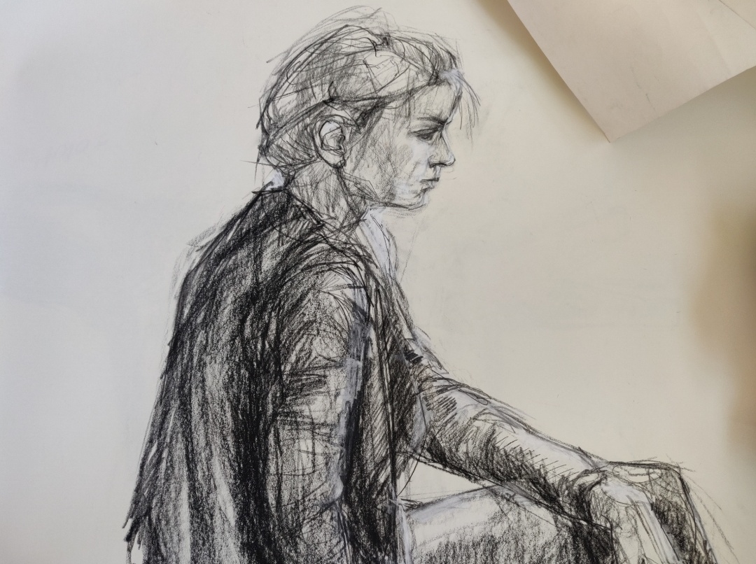 Portret-modeltekenen