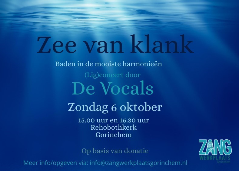 Ligconcert "Zee van klank"