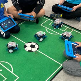 Maakplaats: Mbot bouwen en programmeren