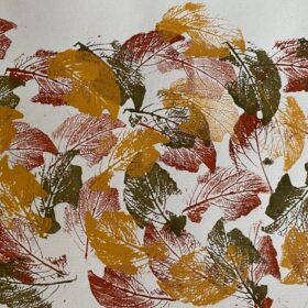 Natuuratelier - workshop Stempel afdrukken met zelfgemaakte pigmentverf