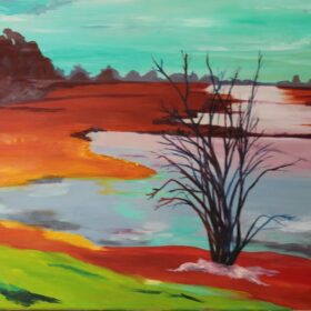 Expositie Biesbosch in woorden en kleuren & Chava