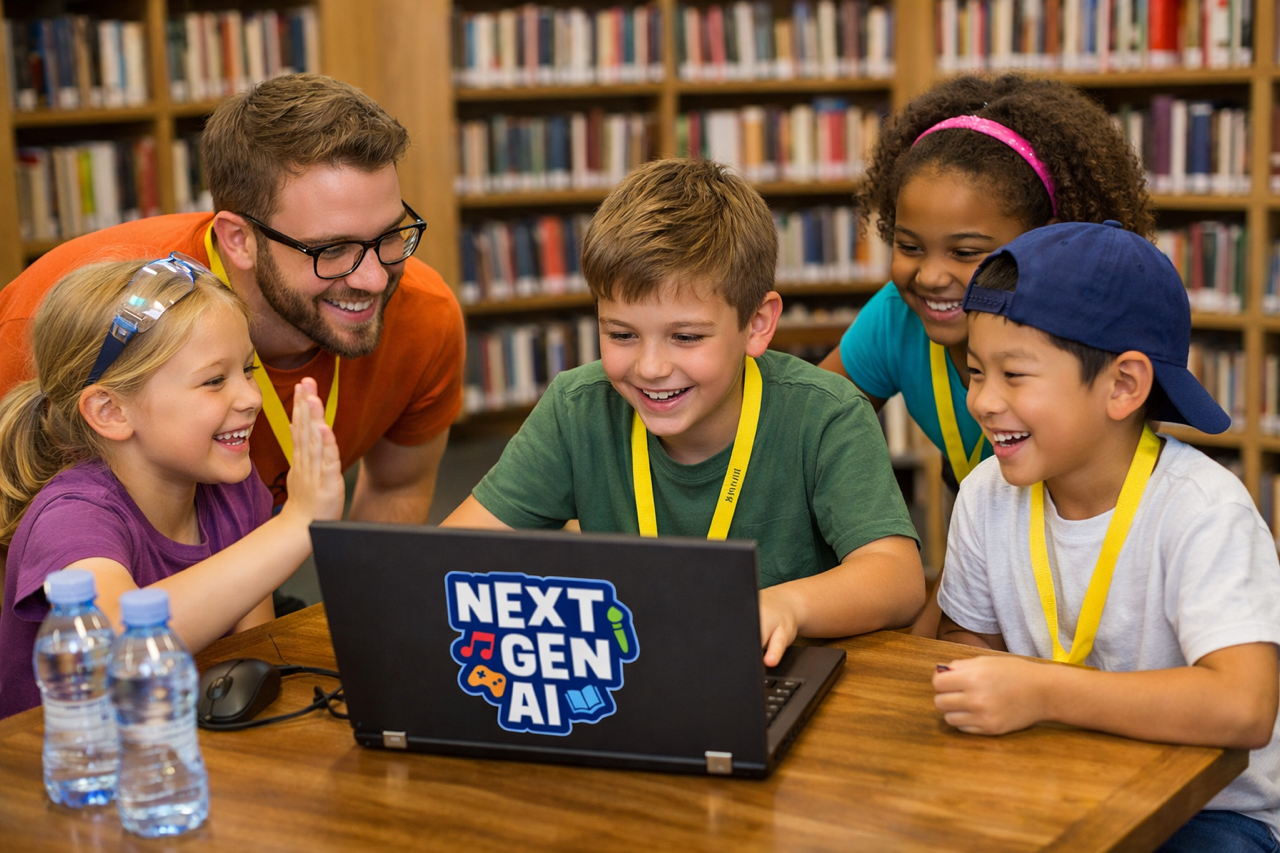 AI Kunstmatige Intelligentie met Tech4Kids ontdekken in de Maakplaats