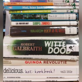 Culturele zondag: Boekenverkoop