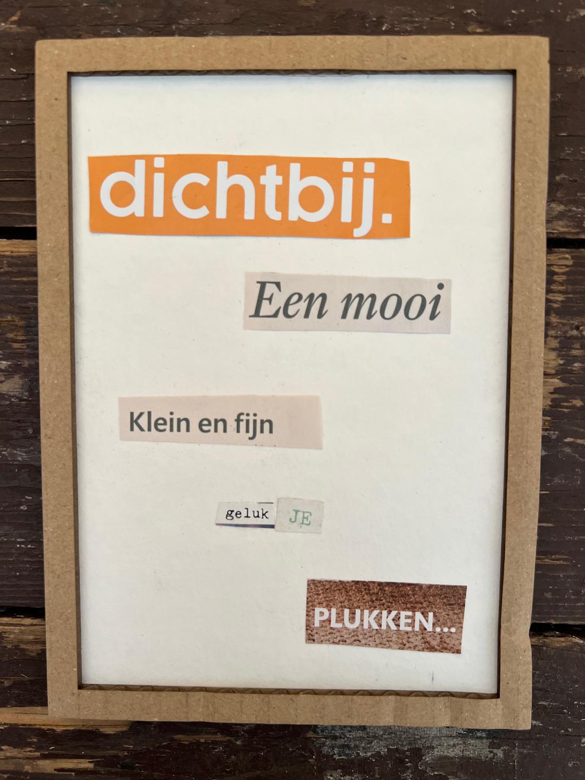 Studio AanZet: Gedicht maken met oude tijdschriften